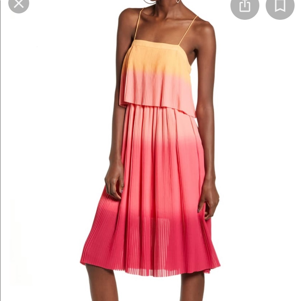 Worn 1x! Nordstrom Leith size XS accordion dress